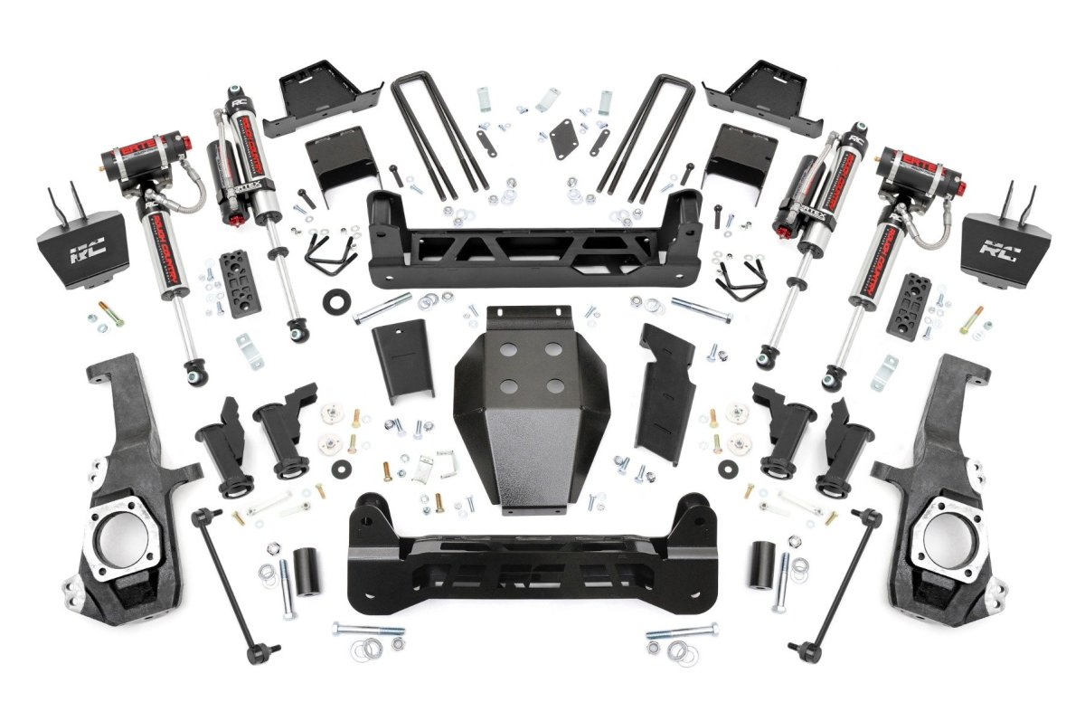 Chevrolet Silverado 2500 HD Suspension Lift Kit - Rough Country - Torsion Drop - '20-'25
